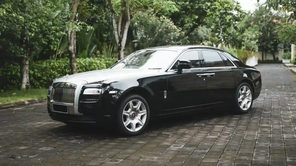 Rolls-Royce Ghost available for chauffeur hire in Bali